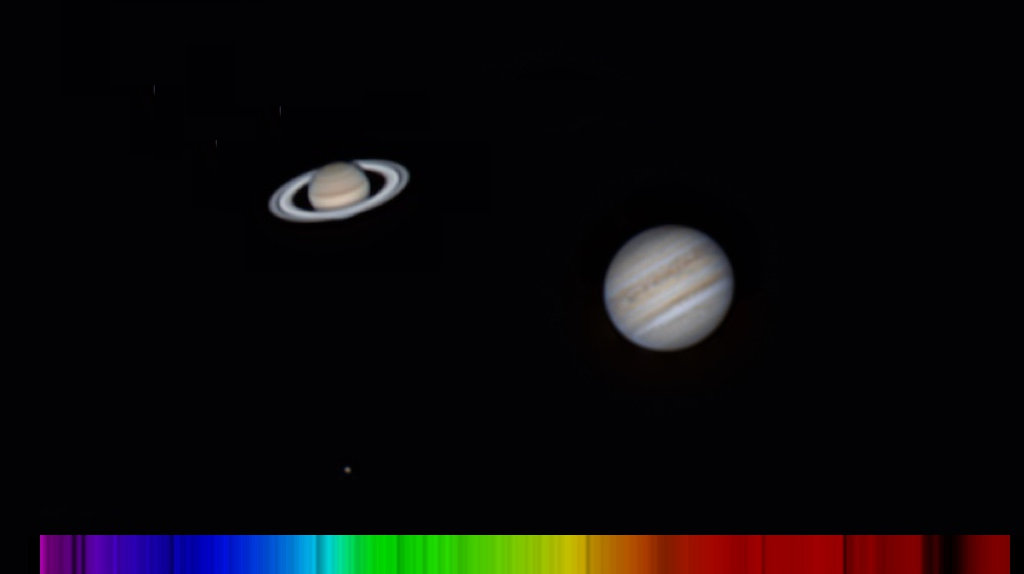 Photo de Jupiter et Saturne - 20200805